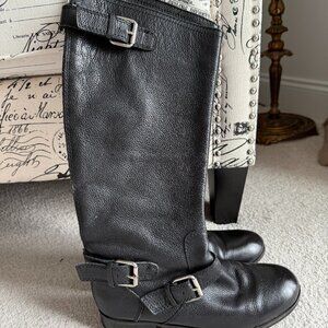 Dolce Vita Lucianna Black Tall Boots